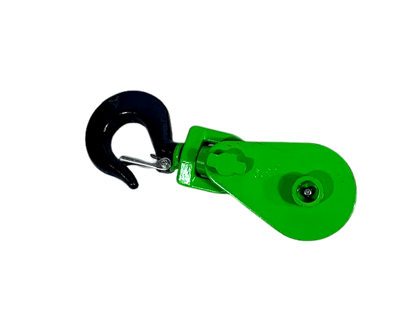 Snatch Block with Swivel Hook                     (Available in Various Sizes) - Manufacturer Express