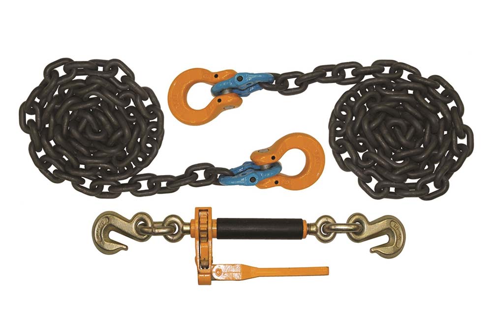 ME Load Binder kit with a Pair of G80 Omega Link Axle Chains (8ft ...
