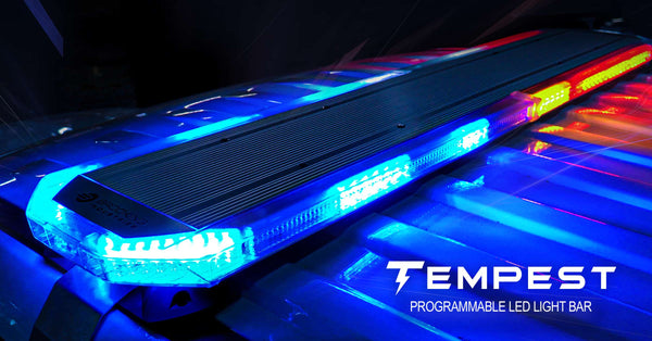 Tempest LED Light Bar LOW PROFILE DUAL COLOR ROOFTOP LED LIGHT BAR - Manufacturer Express
