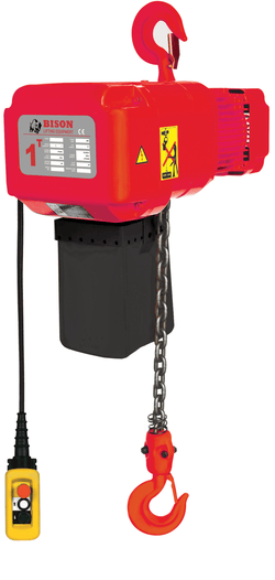 Bison 3 Phase, 2-Speed Electric Chain Hoist , 20 Ft, 230v/460v  (1/2 - 5 Ton) - Manufacturer Express