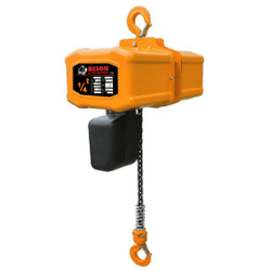 Bison Single Phase Electric Chain Hoist, 20 ft, 115/230v (1/4 - 5 Ton) - Manufacturer Express