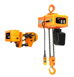 Bison Single Phase Hoist with Motorized Trolley, 115/230v  (1/4 - 5 Ton) - Manufacturer Express