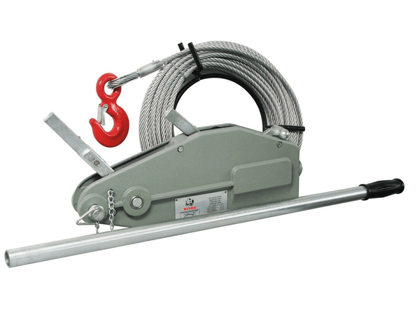 1,700 Lb Wire Rope Puller, 98' - Manufacturer Express