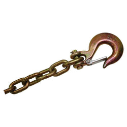 3/8'' Binder Chain Transport Chain Grade 70 Clevis Slip Hooks Latch - Manufacturer Express