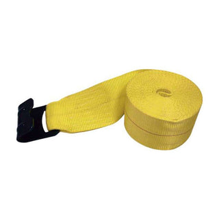 4'' Winch Strap with Flat Hooks - Manufacturer Express
