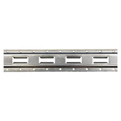 2' E Track Vertical Galvanized - Manufacturer Express