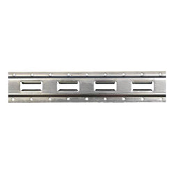 5' E Track Vertical Galvanized - Manufacturer Express