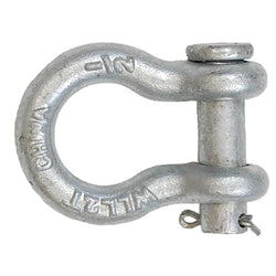 Round Pin Anchor Shackle Clevis Hot Dip Galvanized G213 - Manufacturer Express