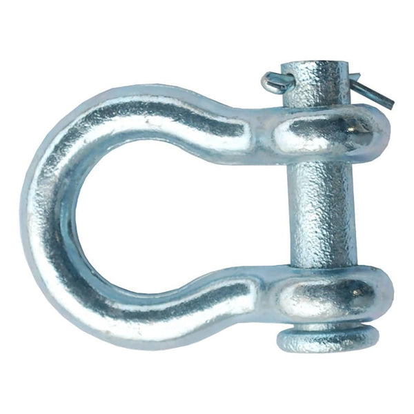 3/8'' Round Pin Anchor Shackle Clevis ElectroGalvanized G213 - Manufacturer Express