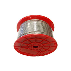 7X7 Aircraft Cable Wire Rope Hot Dip Galvanized 1/16