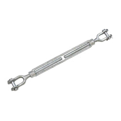 ME Jaw & Jaw Turnbuckle 5/8x12 Hot Dip Galvanized Drop Forge - Manufacturer Express