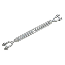 ME Jaw & Jaw Turnbuckle 5/8x6 Hot Dip Galvanized Drop Forged - Manufacturer Express