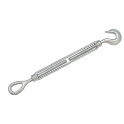 ME Turnbuckle Hook Eye 1/4x4 Hot Dip Galvanized Drop Forged - Manufacturer Express