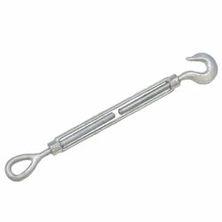 ME Turnbuckle Hook Eye 3/4x12 Hot Dip Galvanized Drop Forged - Manufacturer Express