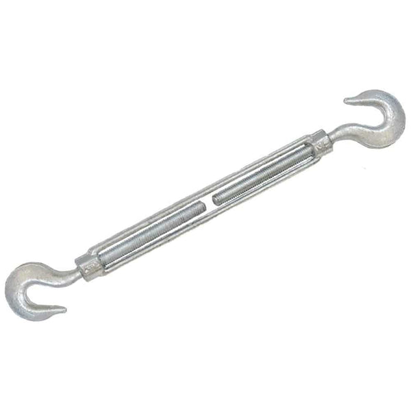 ME Turnbuckle Hook Hook 5/16x4-1/2 Hot Dip Galvanized Drop Forged - Manufacturer Express