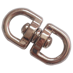 Round Double Swivel 1'' Nickel Plated - Manufacturer Express