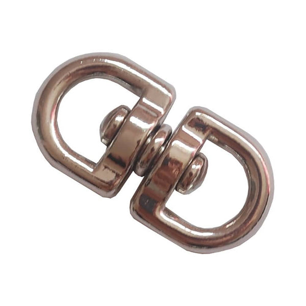 Round Double Swivel 3/8'' Nickel Plated - Manufacturer Express