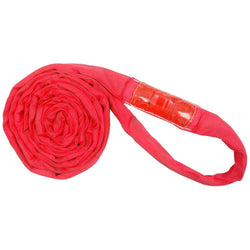 Polyester Lift Sling Endless Round Sling Red 14000LBS Vertical - Manufacturer Express