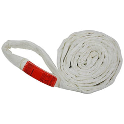 Polyester Lift Sling Endless Round Sling White 17000LBS Vertical - Manufacturer Express