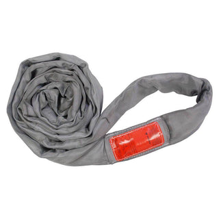 Polyester Lift Sling Endless Round Sling Gray 32000LBS Vertical - Manufacturer Express