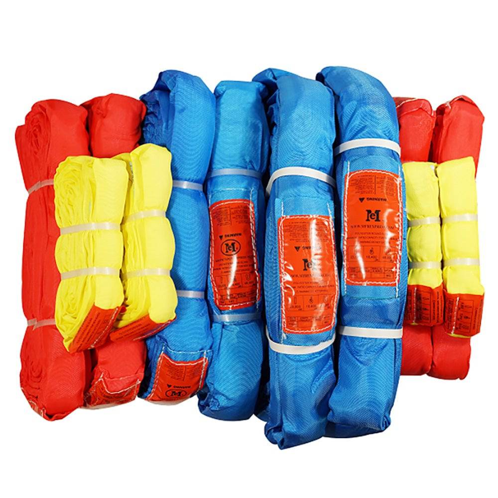 Heavy Duty Kit / 12 Polyester Lift Endless Round Slings | Manufacturer ...