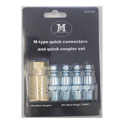 M-Type Quick Connectors and Quick Coupler Set - Manufacturer Express