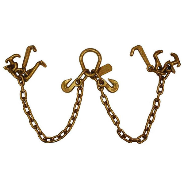 5/16'' Tow Chain RTJ Cluster Hooks Pear Link Grab Hooks - Manufacturer Express