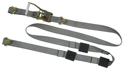 Ratchet Car Carrier Strap W/3 Wire Hooks - Manufacturer Express