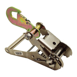 2'' Stainless Ratchet Buckle with Flat Snap Hook - Manufacturer Express