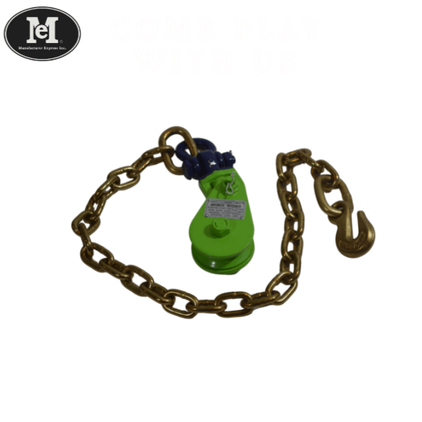 2 Ton Snatch Block Chain Extension Chain End Grab Hook Shackle - Manufacturer Express