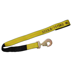 2''x 8' Flat Snap Hook Strap Wheel Lift with Sleeve - Manufacturer Express