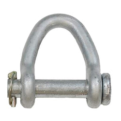 6'' Web Sling Shackle Round Pin Hot Dip Galvanized - Manufacturer Express