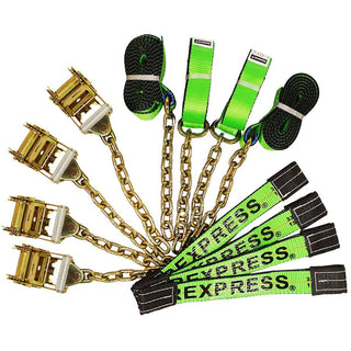 8 Point Auto Tie Down Towing Kit D - Manufacturer Express