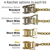 8 Point Auto Tie Down Towing Kit D - Manufacturer Express