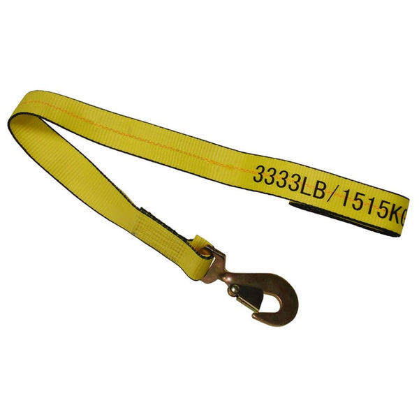 ME 2''x8' Twisted Snap Hook Strap Crossover Wheel Lift - Manufacturer Express