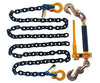 ME Load Binder kit with a Pair of G80 Omega Link Axle Chains (6ft) - Manufacturer Express