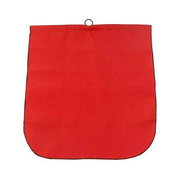 18'' x 18'' Warning Flag Red Cotton - Manufacturer Express